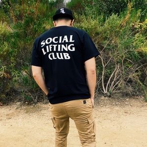 Anti social club GYM style shirt